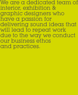 We are a dedicated team