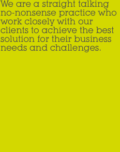 We are a straight talking